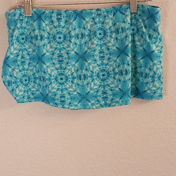 ROD BEATTIE  Beachy Party Cruise Tie Dye Size 12  turquoise-white colors B13 - Picture 3 of 11